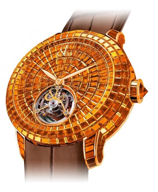 Buy Replica Jacob & Co Caviar Tourbillon 600.201.40.BO.BO.1BO watch